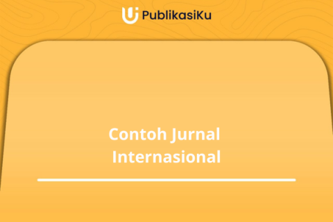 Contoh Jurnal Internasional - Blog Publikasiku